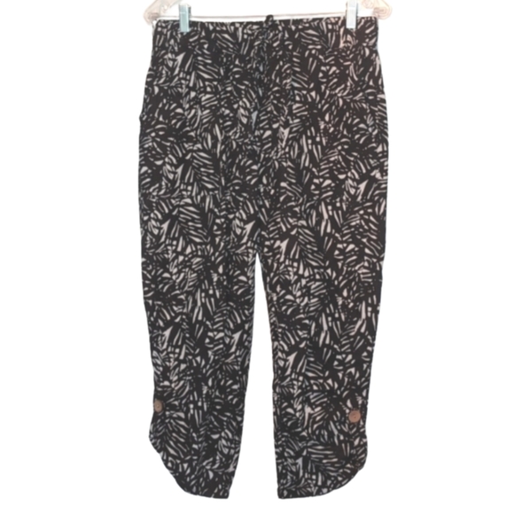 Jules & Leopold Studio Casual Linen-Rayon Capris Size M NWOT Elastic Waist - Picture 1 of 10